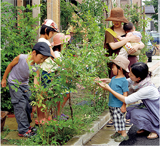 コミュニティを活性化 暮らし続けるほど、美しい街並みに