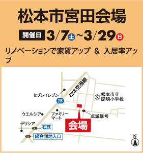 松本市宮田会場